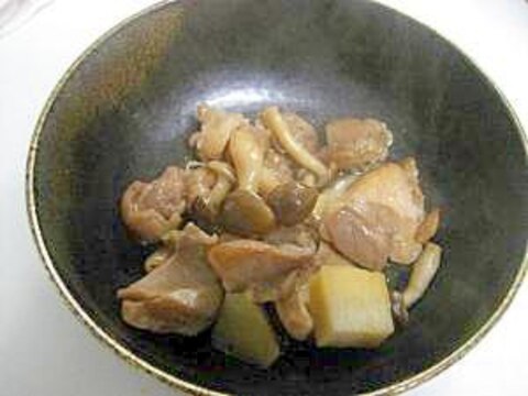 里芋と鶏もも肉のこってり煮